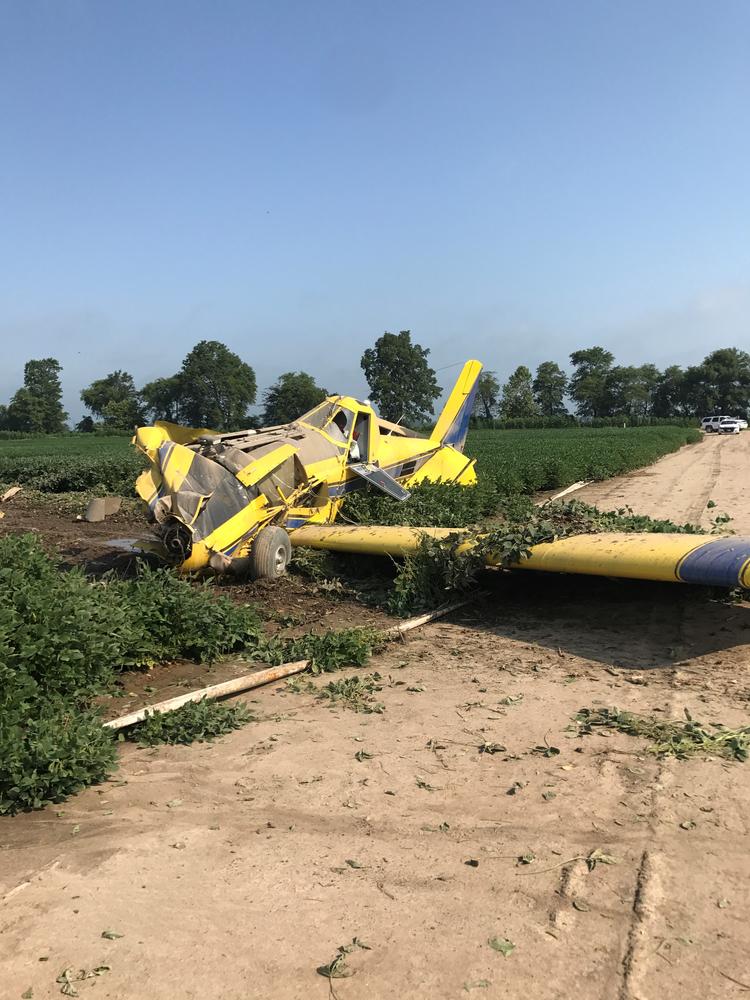 crop duster plane crash
